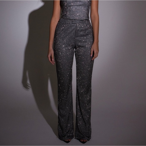 SLA The Label Grey Santorini Trousers - Picture 2 of 9